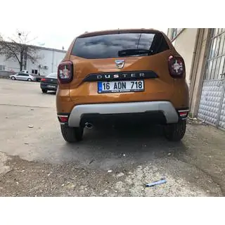 Накладки на задние отражатели 2 шт, нержавейка Renault Duster 2018-2024 гг. фото 3