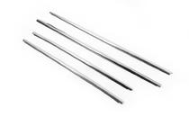 Нижние молдинги окон нержавейка (4 шт) фото 5