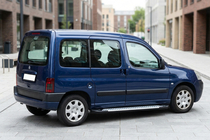 Citroen Berlingo 1996-2008 гг. Боковые Подножки Allmond Grey (2 шт., Алюминий) фото 1