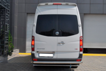 Volkswagen Crafter 2006-2016 гг. Задняя дуга AK002 (нержавейка) фото 2