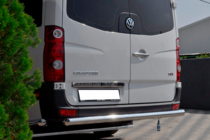 Volkswagen Crafter 2006-2016 гг. Задняя дуга AK002 (нержавейка) фото 3