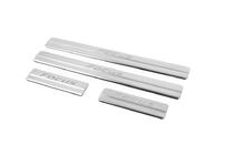 Ford Focus III 2011-2017 гг. Накладки на пороги OmsaLine (4 шт, нержавейка) фото 2