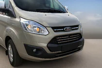 Ford Custom 2013-2022 гг. Накладки на решетку радиатора 2013-2018 (5 шт, нержавейка) фото 3