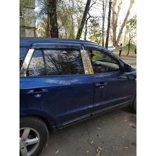 Hyundai SantaFe 2006-2012 Молдинг дверных стоек