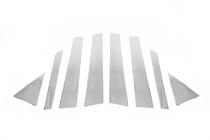 Накладки на дверные стойки из нержавеющей стали (8 шт.) фото 3 Накладки на дверные стойки из нержавеющей стали (8 шт.) фото 3