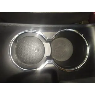 Кольца на подстаканник (нержавейка) Hyundai IX-35 2010-2015 гг. фото 3