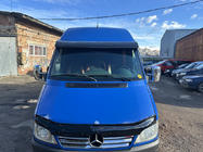 Mercedes Sprinter W901/902/903/904/905 1995–2006 гг. Козырек на лобовое стекло (черный глянец, 5мм) фото 8