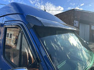 Mercedes Sprinter W901/902/903/904/905 1995–2006 гг. Козырек на лобовое стекло (черный глянец, 5мм) фото 2