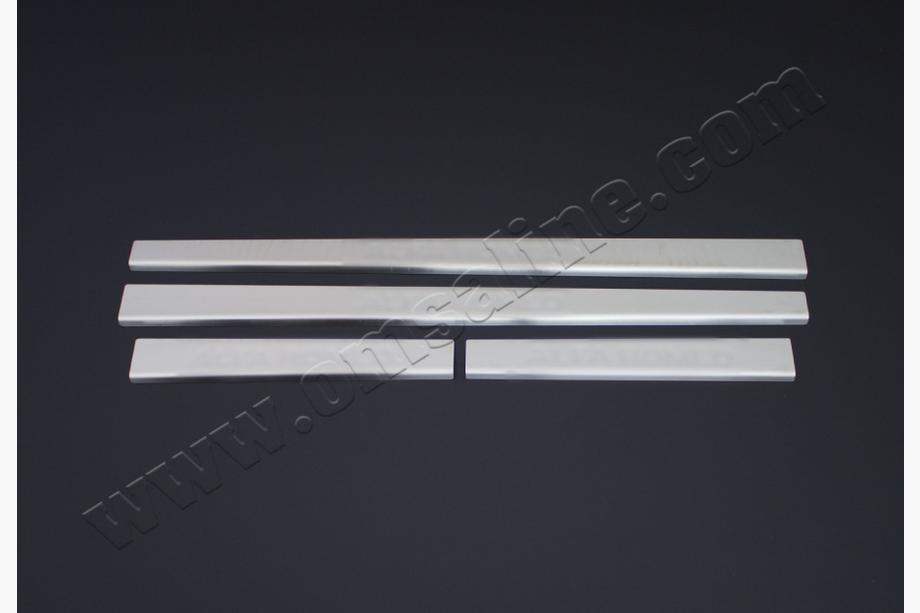 Alfa Romeo 147 2000-2010 гг. Накладки на пороги OmsLine нержавейка 4 штуки Фото 3