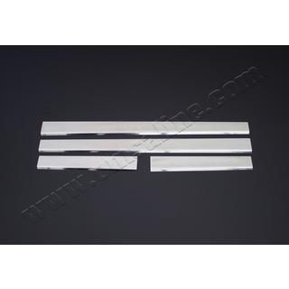 Накладки на пороги OmsaLine нержавейка Alfa Romeo 156 1997-2007 гг. фото 4