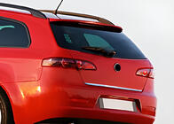 Накладка на багажник нержавейка фото 1