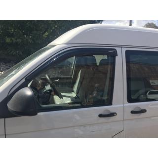 Ветровики на окна (2 шт, MyRacing) Volkswagen T6 2015-2024 гг. фото 2