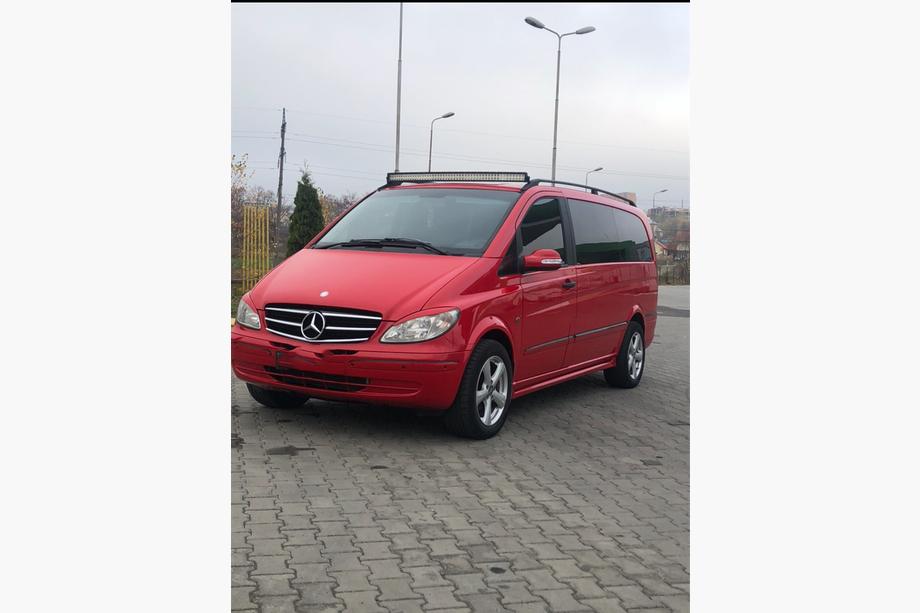 Mercedes Vito W639 2004-2014 гг. Боковые Пороги Exclusive (2 шт, грунтованные) Фото 4