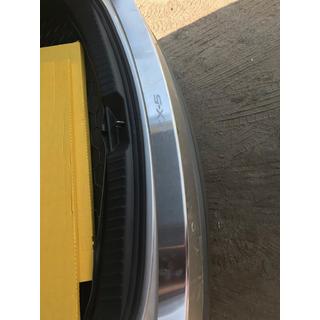 Накладка на задний бампер с загибом Nataniko (нержавейка) Mazda CX-5 2017- гг. фото 3