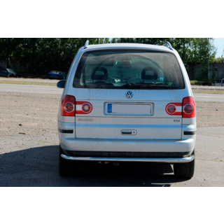 Задняя защита AK005 Ford Galaxy 1995-2006 гг. фото 2