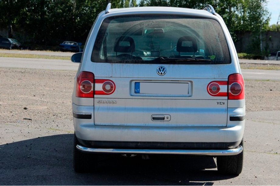 Ford Galaxy 1995-2006 гг. Задняя защита AK005 Фото 2