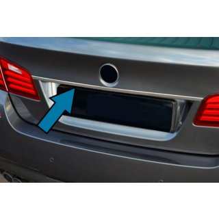Накладка SD из нержавеющей стали над номером BMW 5 серия F10/F11 2010–2016 гг. фото 1