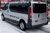 Nissan Primastar 2002-2014 гг. Боковые пороги X5-тип (2 шт, алюминий) фото 6