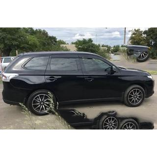 Ветровики на окна (4 шт, Niken) Mitsubishi Outlander 2012-2021 гг. фото 2