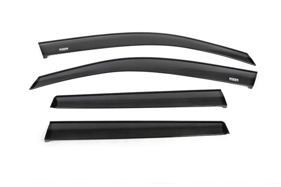 Mitsubishi Outlander 2012-2021 гг. Ветровики на окна (4 шт, Niken) Фото 3