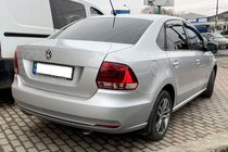 Volkswagen Jetta 2011-2018 гг. Ветровики на окна (4 шт, HIC) фото 2