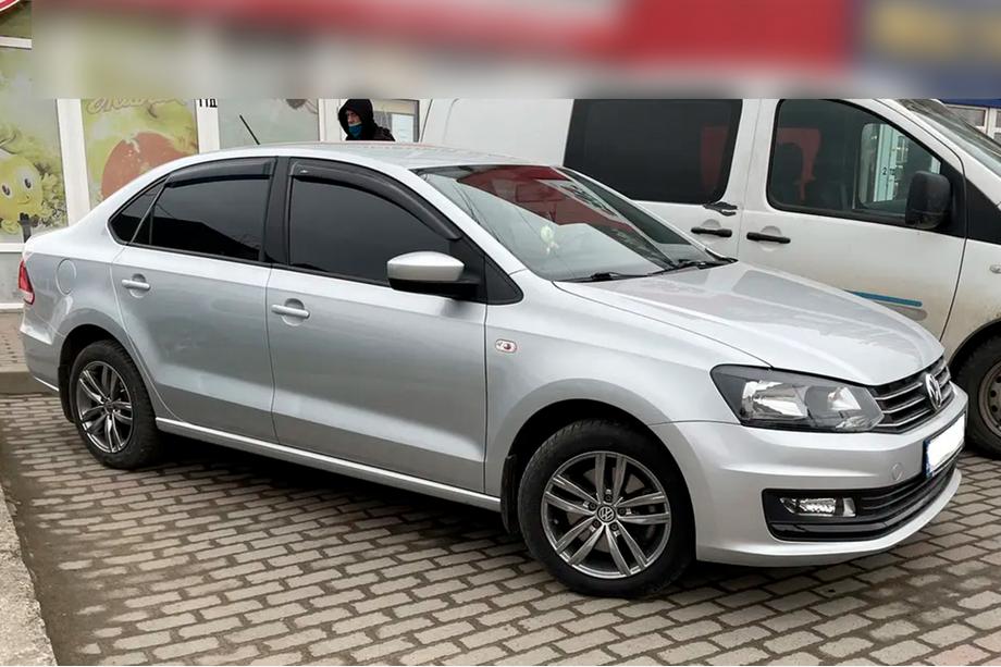Volkswagen Jetta 2011-2018 гг. Ветровики на окна (4 шт, HIC) Фото 3