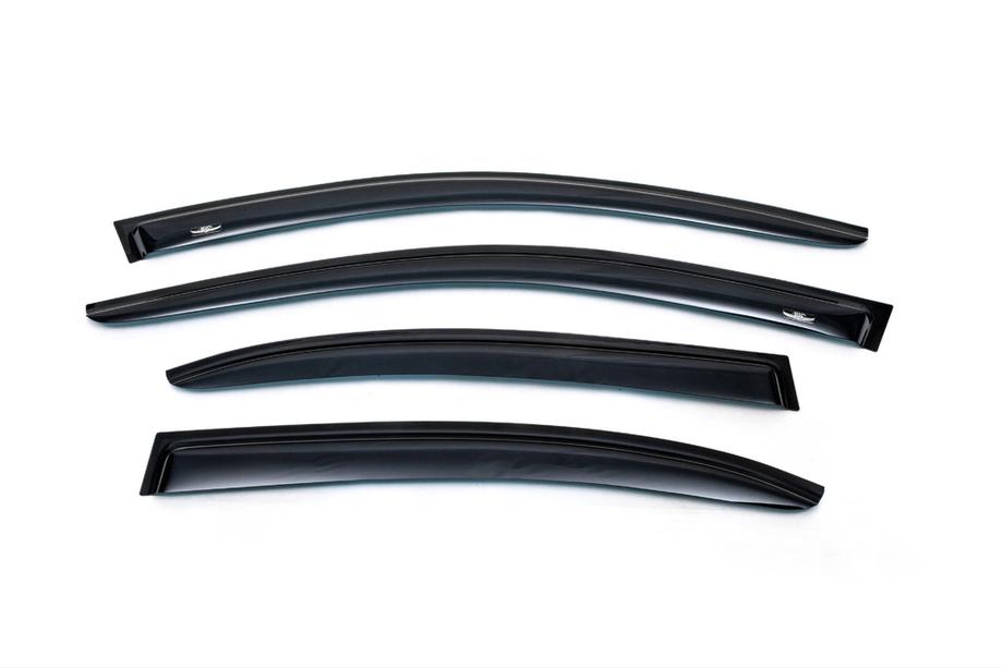 Volkswagen Jetta 2011-2018 гг. Ветровики на окна (4 шт, HIC) Фото 6