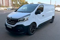 Nissan NV300/Primastar 2016- гг. Боковые Подножки Allmond Black (2 шт., Алюминий) фото 6