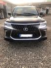 Lexus LX570/450d 2008-2022 гг. Передний бампер для 2008-2015 в стиле рестайлинг (грунтованный под покраску) фото 8