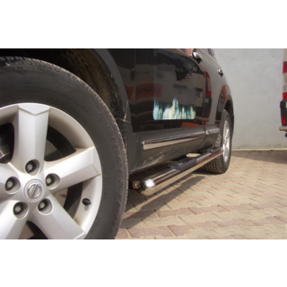 Боковые трубы (2 шт., нержавейка) фото 4