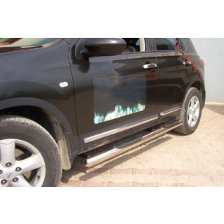 Боковые трубы (2 шт., нержавейка) фото 1