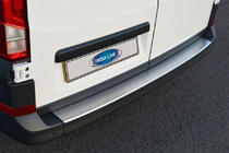 Man TGE 2017- гг. Накладка на задний бампер нержавейка (Omsa) фото 1