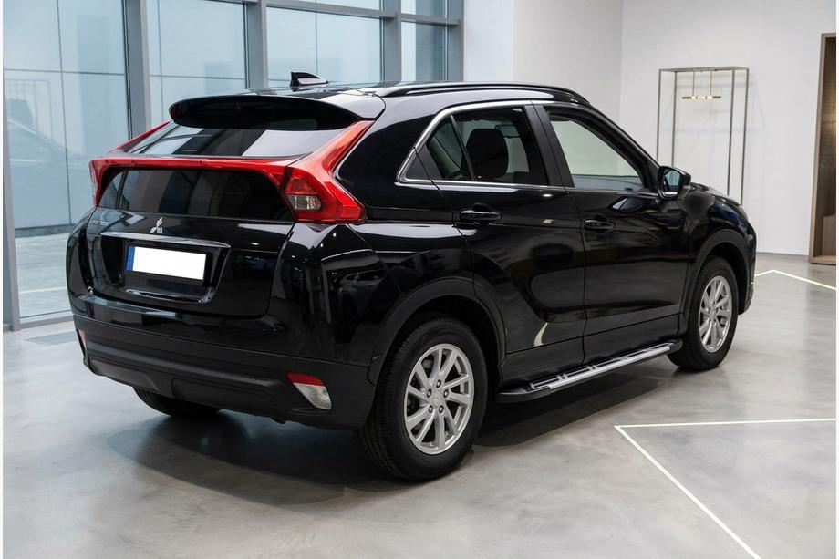 Mitsubishi Eclipse Cross 2017- гг. Боковые Подножки Sunrise (2 шт., Алюминий) Image