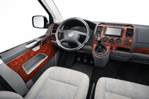 Volkswagen T5 Caravelle 2004-2010 гг. Накладки на дверные карты фото 1
