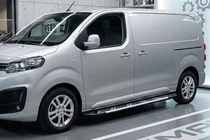 Citroen Jumpy/Dispatch 2017- гг. Боковые Подножки Sunrise (2 шт., Алюминий) фото 1