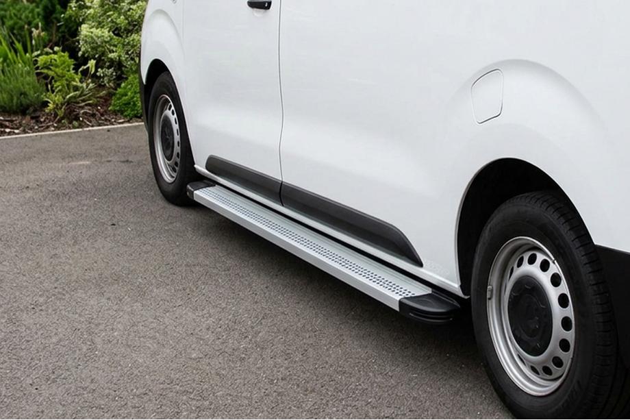 Toyota Proace 2016- гг. Боковые Подножки Maya V2 (2 шт., Алюминий) Image