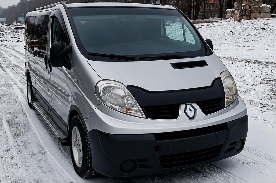 Opel Vivaro 2001–2015 гг. Боковые Подножки Allmond Grey (2 шт., Алюминий) Длинная База Фото 4