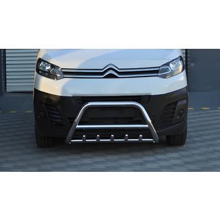 Кенгурятник WT003 (нержавейка) Peugeot Traveller 2017- гг. фото 3