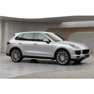 Боковые пороги Fullmond (2 шт., алюминий) Porsche Cayenne 2010-2017 гг. фото 1