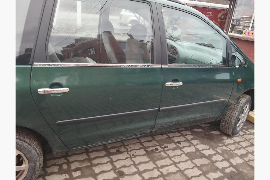 Seat Alhambra 1996-2010 гг. Хромированные Накладки на Ручки Дверей (4 шт, Нержавейка) OmsaLine - Итальянская Нержавейка Фото 3