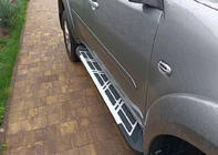 Mitsubishi Pajero Sport 2008-2015 гг. Боковые Подножки Sunrise (2 шт., Алюминий) фото 3