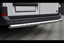 Man TGE 2017- гг. Задняя защита AK002 (нерж. сталь) фото 1