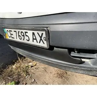 Нижняя зимняя заглушка решетки (2003-2008) Renault Kangoo 1998-2008 гг. фото 3