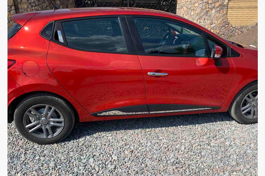 Renault Clio IV 2012-2019 гг. Хромированные Накладки на Дверные Ручки HB (4шт, Нерж Сталь) Carmos - Турецкая Нержавеющая Сталь Фото 1