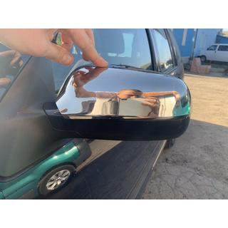 Верхние накладки на зеркала (2 шт., нержавейка) Volkswagen Golf 4 1997-2006 гг. фото 3