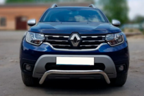 Renault Duster 2018-2024 гг. Кенгурятник WT007 (нержавейка) фото 2