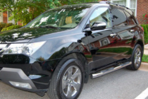 Acura MDX 2007-2013 гг. Боковые трубы (2 шт, нержавейка) фото 2