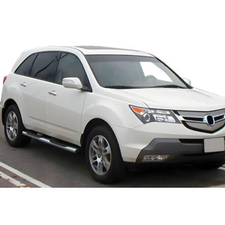 Боковые трубы (2 шт, нержавейка) Acura MDX 2007-2013 гг. фото 1