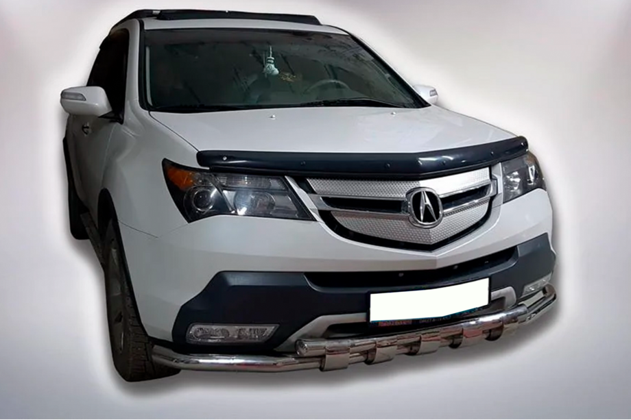 Acura MDX 2007-2013 гг. Передняя Защита B1-47 (Нержавейка) Image