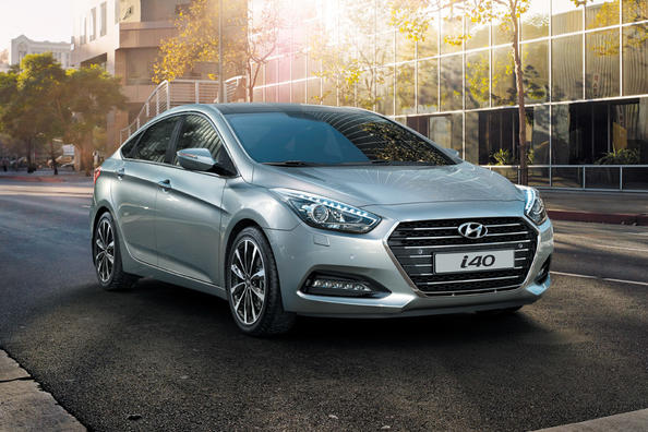 Рестайлинговая модель седана Hyundai i40